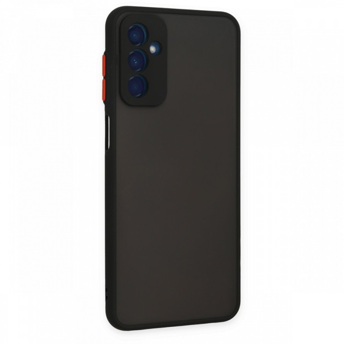  Samsung Galaxy M23 Kılıf Montreal Silikon Kapak - Siyah