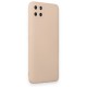 Realme C11 Kılıf Nano içi Kadife Silikon - Pudra