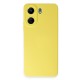  Xiaomi Redmi 13C Kılıf Nano içi Kadife Silikon - Sarı