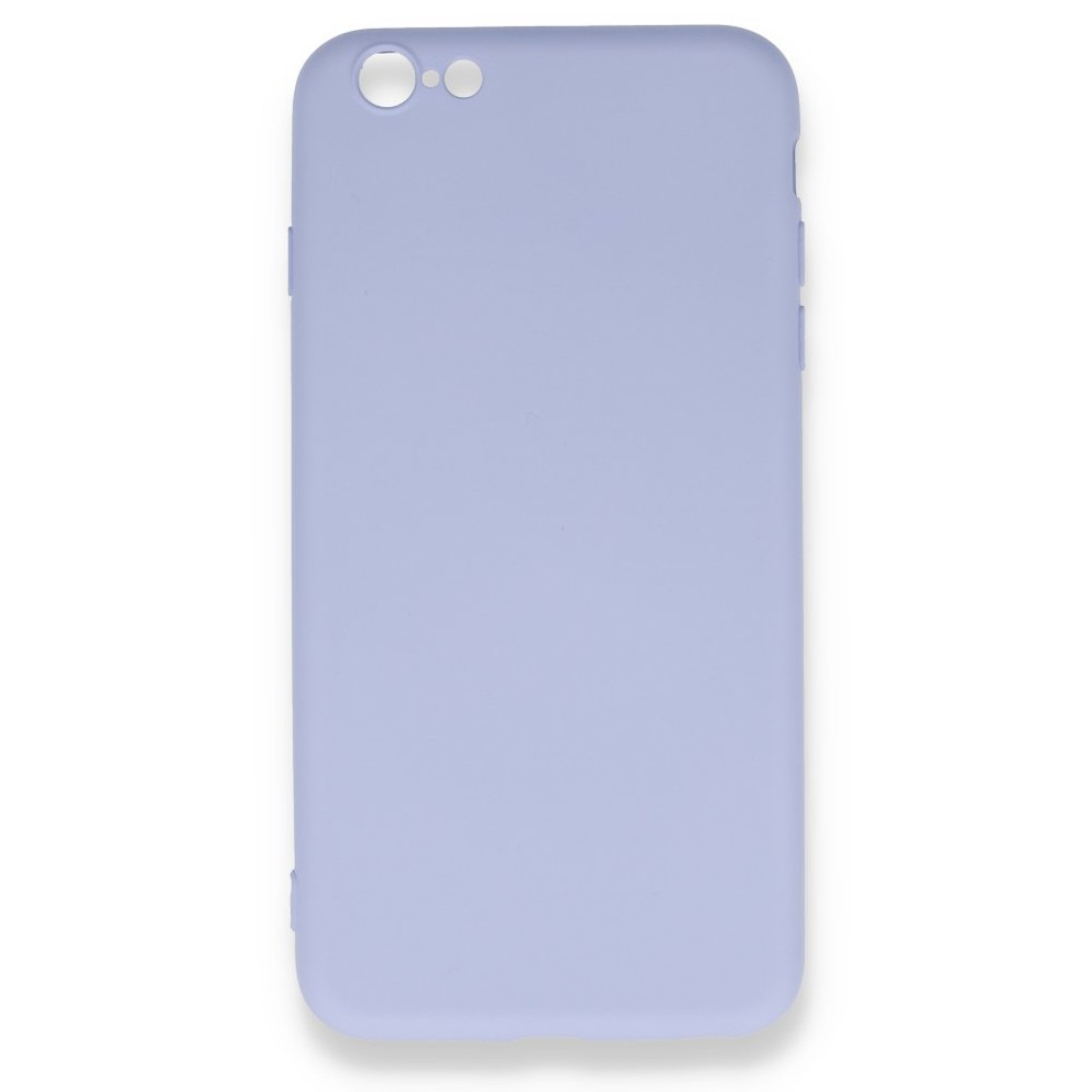  iPhone 6 Plus Kılıf Nano içi Kadife Silikon - Lila