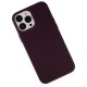 iPhone 13 Pro Max Kılıf Asya Deri Silikon - Mürdüm iPhone 13 Pro Max Kılıf Asya Deri Silikon - Mürdüm