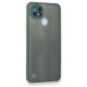 Realme C21 Kılıf Montreal Silikon Kapak - Yeşil Realme C21 Kılıf Montreal Silikon Kapak - Yeşil