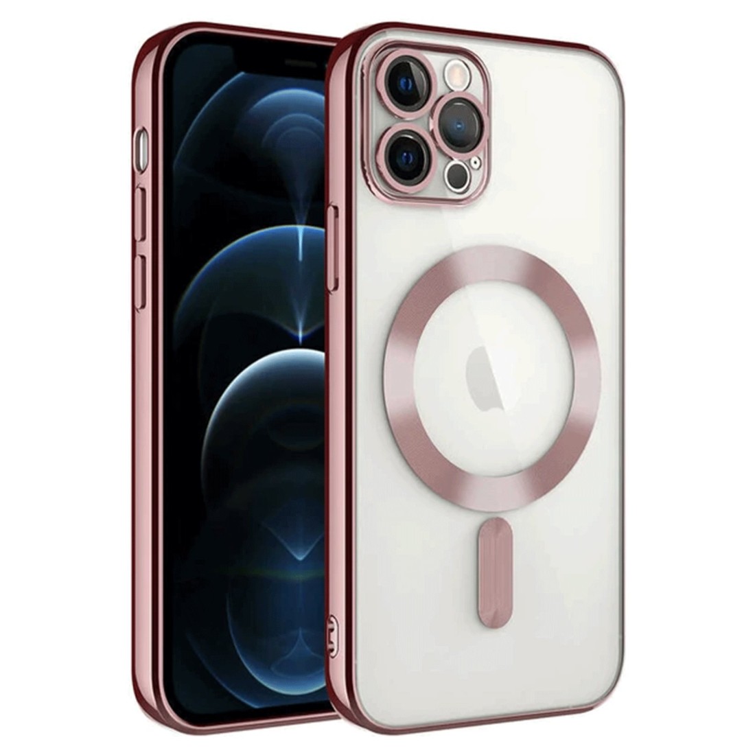  iPhone 14 Pro Max Kılıf Kross Magneticsafe Kapak - Rose