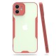  iPhone 12 Kılıf Platin Silikon - Pembe