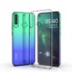 Huawei Y6P Kılıf Lüx Şeffaf Silikon - Şeffaf Huawei Y6P Kılıf Lüx Şeffaf Silikon - Şeffaf