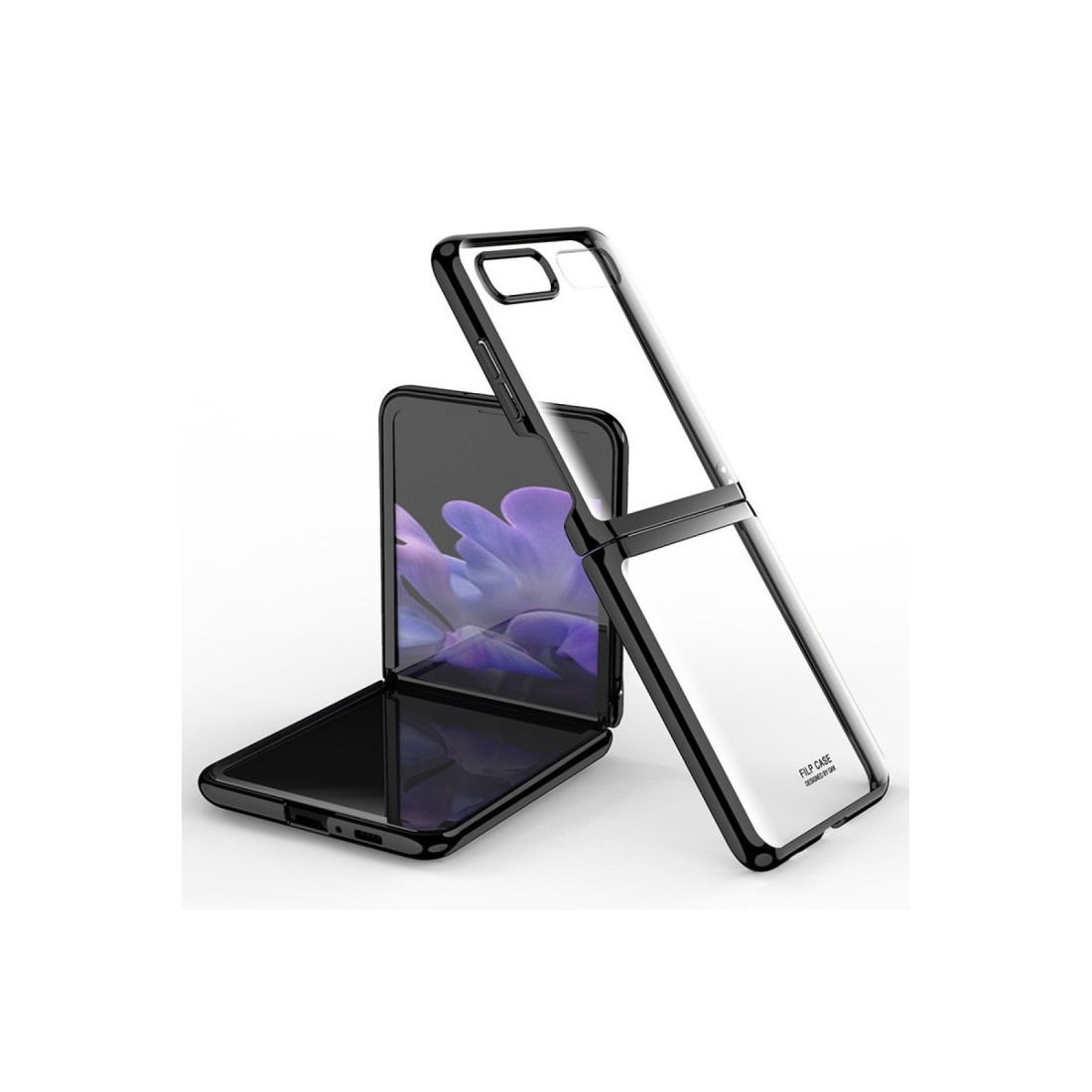 Samsung Galaxy Z Flip 3 Kılıf Fold Element Kapak - Siyah Samsung Galaxy Z Flip 3 Kılıf Fold Element Kapak - Siyah
