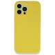 iPhone 13 Pro Max Kılıf Lansman Legant Silikon - Sarı iPhone 13 Pro Max Kılıf Lansman Legant Silikon - Sarı