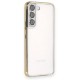 Samsung Galaxy S22 Kılıf Razer Lensli Silikon - Gold Samsung Galaxy S22 Kılıf Razer Lensli Silikon - Gold