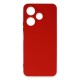 Xiaomi Redmi 13 4G Kılıf First Silikon - Kırmızı Xiaomi Redmi 13 4G Kılıf First Silikon - Kırmızı