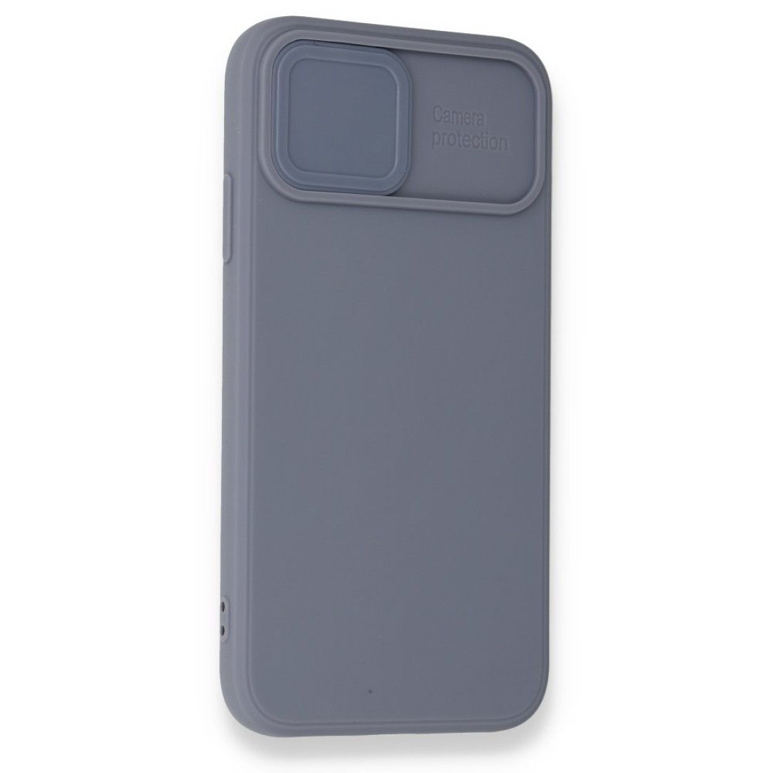  iPhone 12 Mini Kılıf Color Lens Silikon - Gri