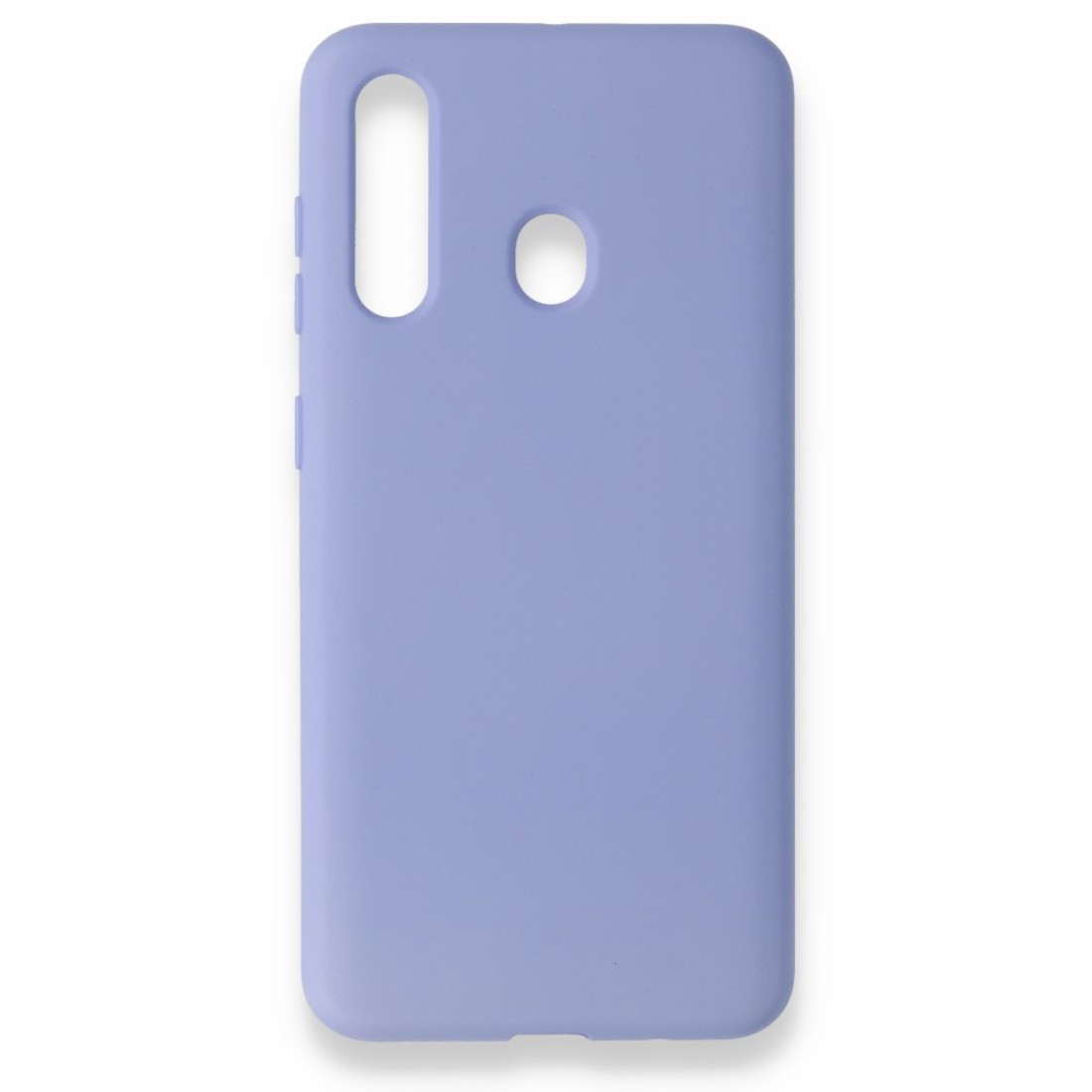  Samsung Galaxy A60 Kılıf Nano içi Kadife Silikon - Lila