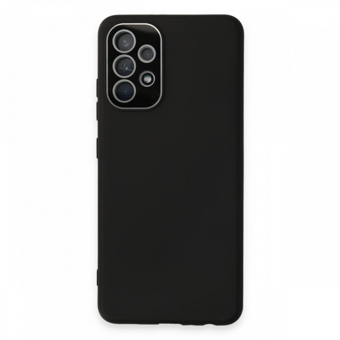  Samsung Galaxy A52S Kılıf Lansman Glass Kapak - Siyah