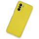  Xiaomi Redmi K40 Kılıf Nano içi Kadife Silikon - Sarı