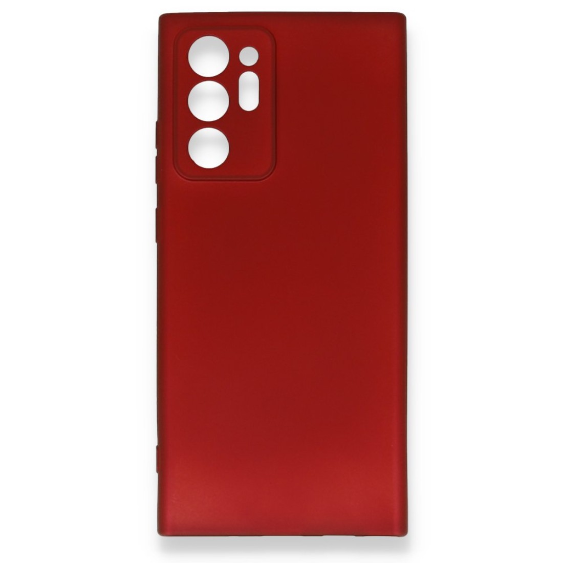  Samsung Galaxy Note 20 Ultra Kılıf First Silikon - Bordo