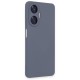 Realme C55 Kılıf Nano içi Kadife Silikon - Gri Realme C55 Kılıf Nano içi Kadife Silikon - Gri