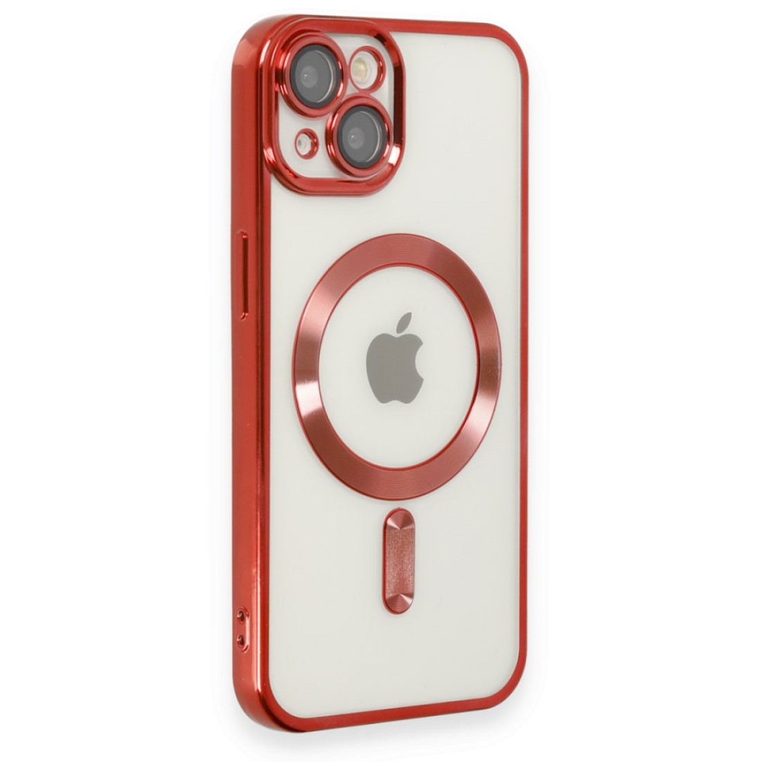  iPhone 14 Plus Kılıf Kross Magneticsafe Kapak - Kırmızı