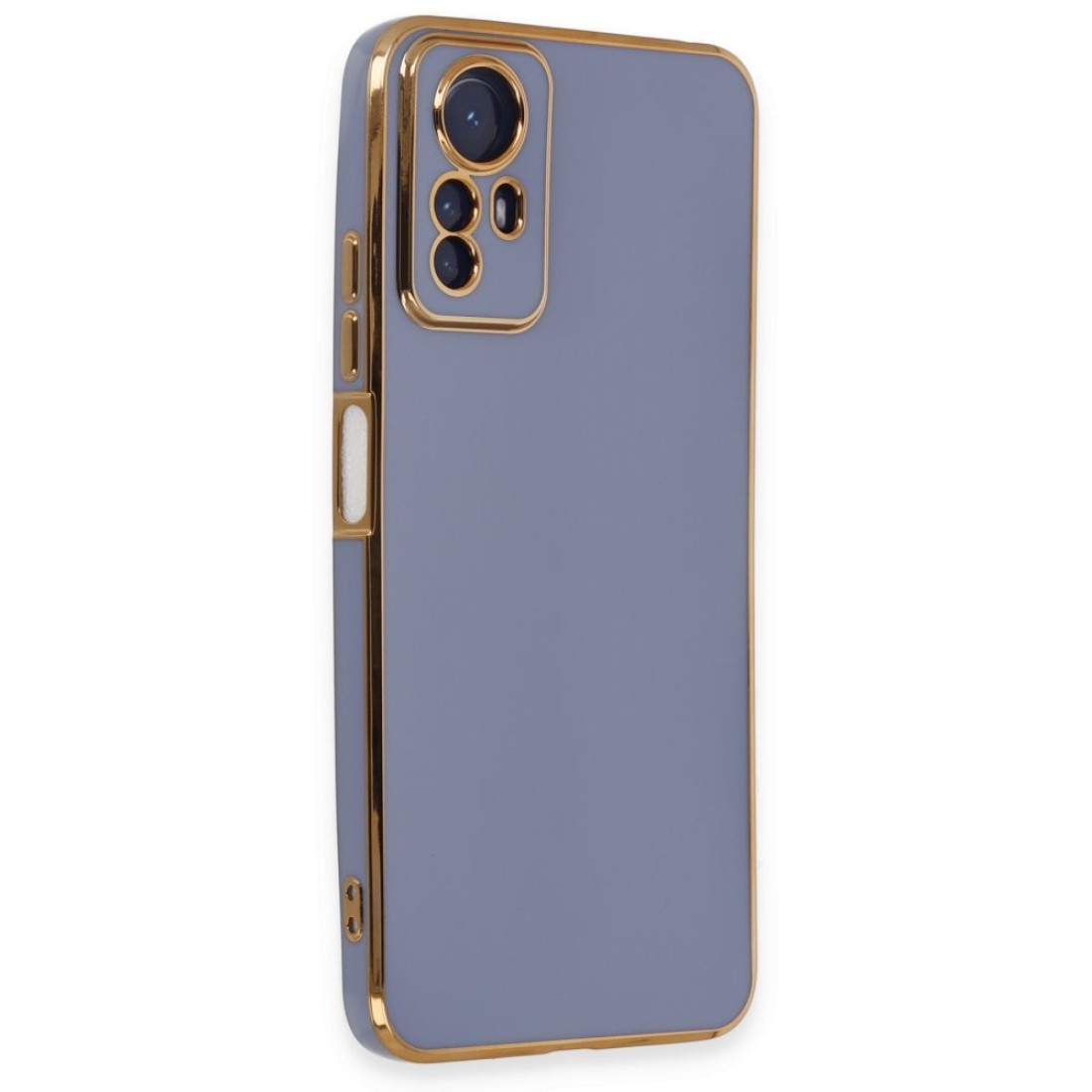  Xiaomi Redmi Note 12S Kılıf Volet Silikon - Mavi