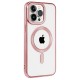  iPhone 14 Pro Max Kılıf Kronos Magsafe Kapak - Rose Gold