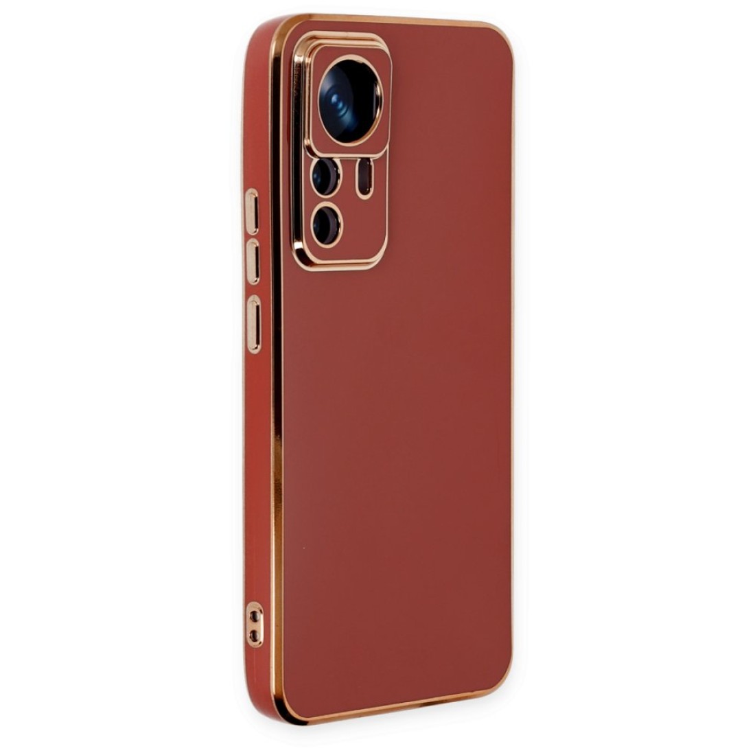  Xiaomi Mi 12T Pro Kılıf Volet Silikon - Kırmızı