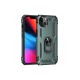 iPhone 13 Kılıf Sofya Yüzüklü Silikon Kapak - Yeşil iPhone 13 Kılıf Sofya Yüzüklü Silikon Kapak - Yeşil