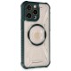  iPhone 13 Pro Max Kılıf Prag Magneticsafe Kapak - Koyu Yeşil