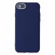 iPhone SE 2020 Kılıf Lansman Glass Kapak - Sky Blue iPhone SE 2020 Kılıf Lansman Glass Kapak - Sky Blue