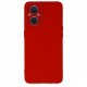  Oppo Reno 7 Lite Kılıf Lansman Glass Kapak - Kırmızı