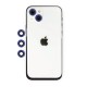  iPhone 13 Mini Shine Kamera Lens - Lacivert