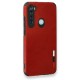  Xiaomi Redmi Note 8 Kılıf Loop Deri Silikon - Kırmızı