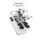 iPhone 13 Pro Max Kılıf Mekanik Bumper Kapak - Derin Mor iPhone 13 Pro Max Kılıf Mekanik Bumper Kapak - Derin Mor