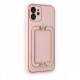  iPhone 12 Kılıf Coco Elit Kapak - Pembe