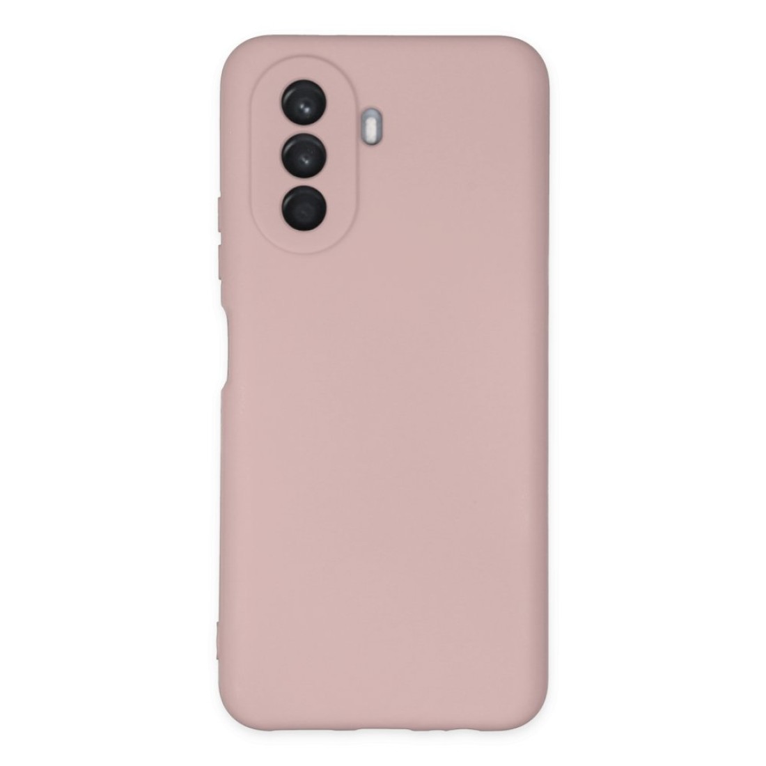  Huawei Nova Y70 Kılıf Nano içi Kadife Silikon - Pudra