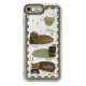  iPhone 7 Kılıf Sweet Desenli Silikon Kapak - Şeffaf