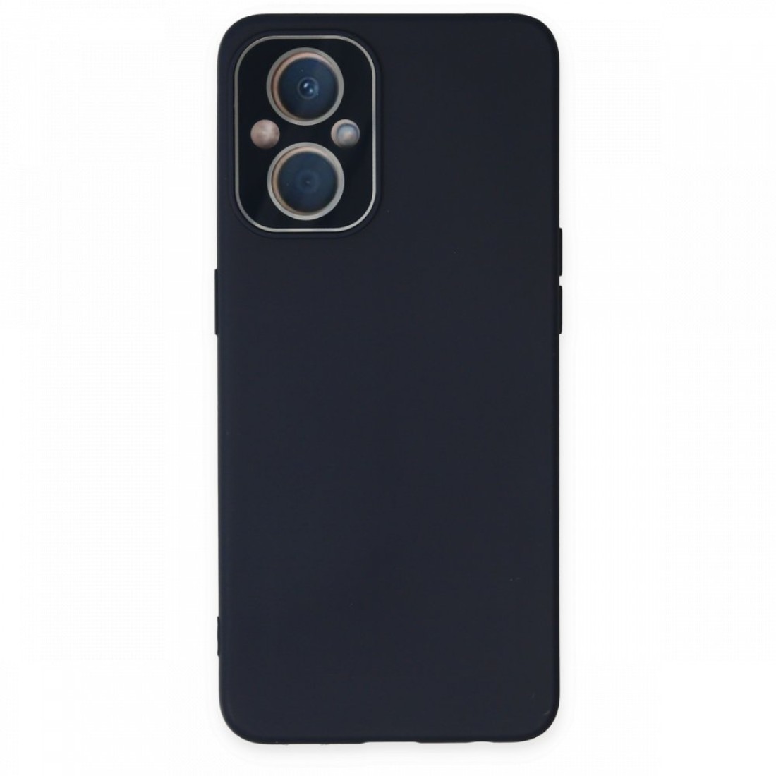  Oppo Reno 7 Lite Kılıf Lansman Glass Kapak - Lacivert