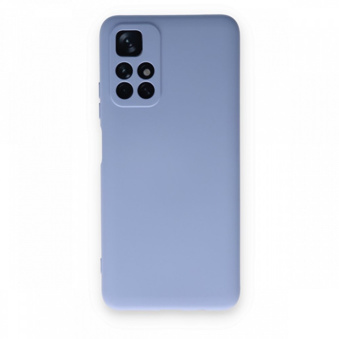  Xiaomi Redmi Note 11T Kılıf Nano içi Kadife Silikon - Lila
