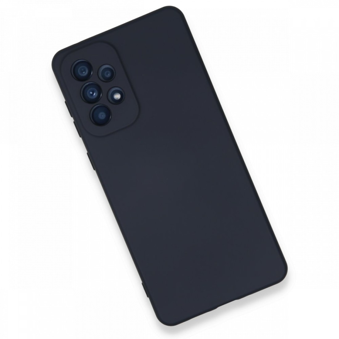 Samsung Galaxy A73 5G Kılıf Nano içi Kadife Silikon - Lacivert Samsung Galaxy A73 5G Kılıf Nano içi Kadife Silikon - Lacivert