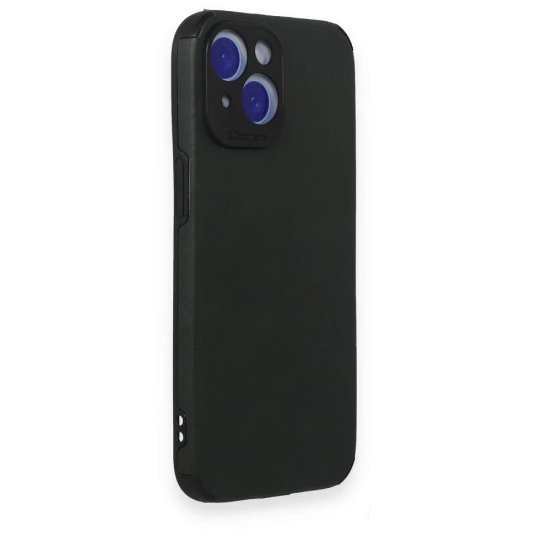  iPhone 15 Kılıf Loop Deri Silikon - Yeşil