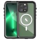 iPhone 14 Pro Max Kılıf Red Pepper Magneticsafe Su Geçirmez Kılıf - Siyah-Gri iPhone 14 Pro Max Kılıf Red Pepper Magneticsafe Su Geçirmez Kılıf - Siyah-Gri