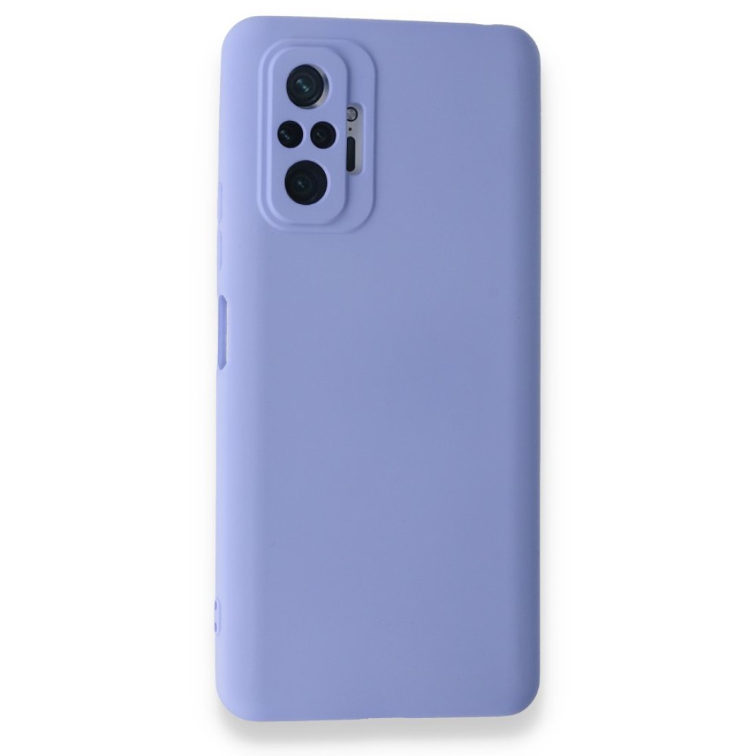  Xiaomi Redmi Note 10 Pro Kılıf Nano içi Kadife Silikon - Lila