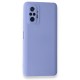  Xiaomi Redmi Note 10 Pro Kılıf Nano içi Kadife Silikon - Lila