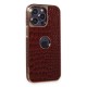 iPhone 14 Pro Kılıf Snake Kapak - Bordo iPhone 14 Pro Kılıf Snake Kapak - Bordo