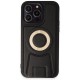 iPhone 14 Pro Kılıf Merkür Magneticsafe Standlı Kapak - Siyah iPhone 14 Pro Kılıf Merkür Magneticsafe Standlı Kapak - Siyah