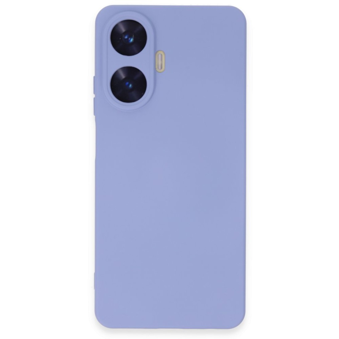  Realme C55 Kılıf Nano içi Kadife Silikon - Lila