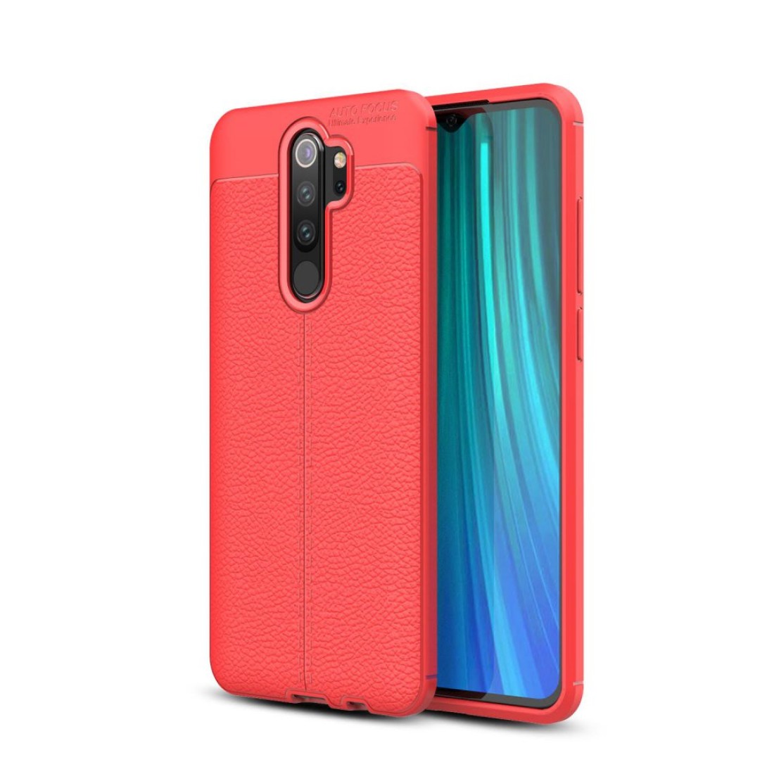  Xiaomi Redmi Note 8 Pro Kılıf Auto Focus Kapak - Kırmızı