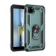  Huawei Y5P Kılıf Sofya Yüzüklü Silikon Kapak - Yeşil