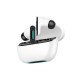  LS-518 Aktif Gürültü Engelleyici Özellikli TWS Airpods Kulaklık - Beyaz-Siyah