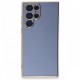  Samsung Galaxy S22 Ultra Kılıf Volet Silikon - Mavi