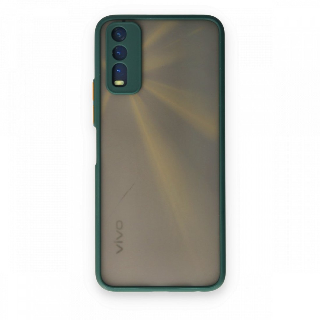  Vivo Y11S Kılıf Montreal Silikon Kapak - Yeşil