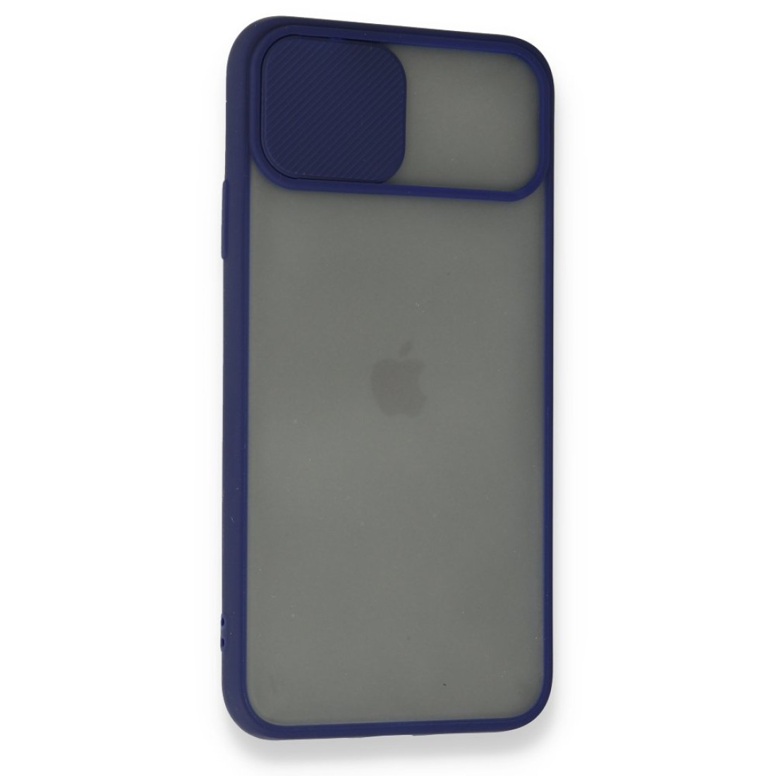  iPhone 11 Pro Kılıf Palm Buzlu Kamera Sürgülü Silikon - Lacivert