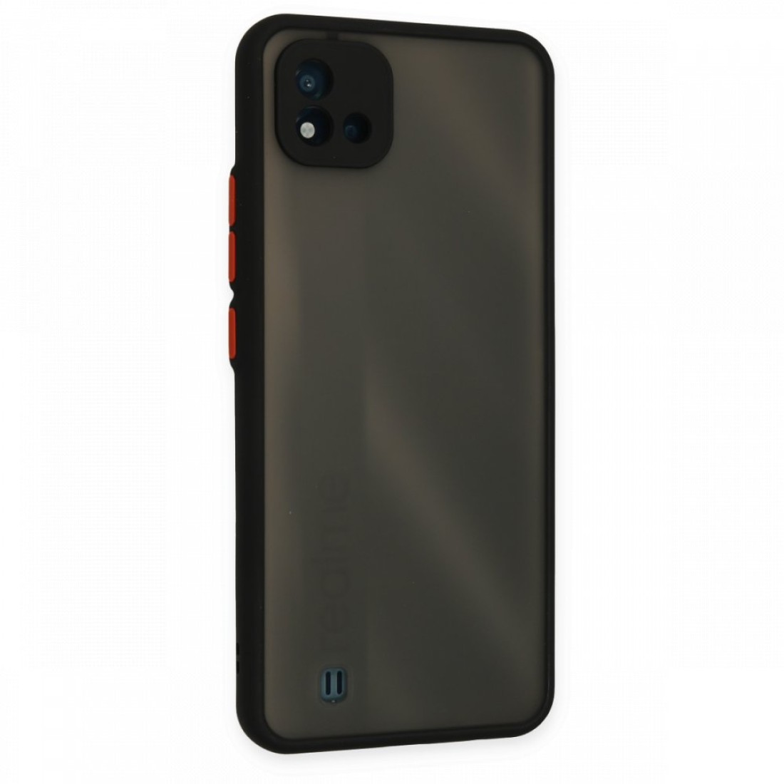  Realme C11 2021 Kılıf Montreal Silikon Kapak - Siyah